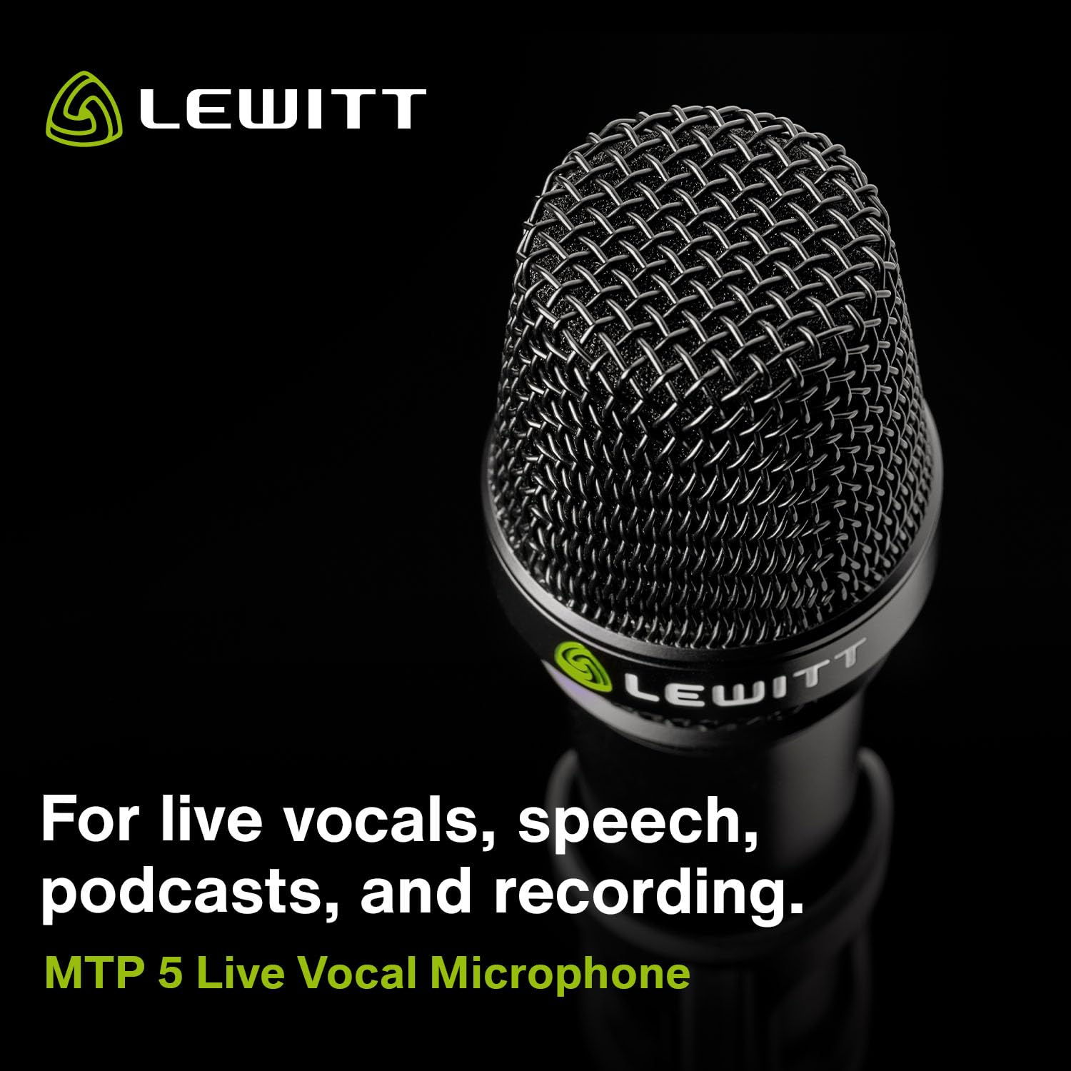 Amazon.com: Lewitt Audio MTP 5 Handheld Cardioid Dynamic Mic
